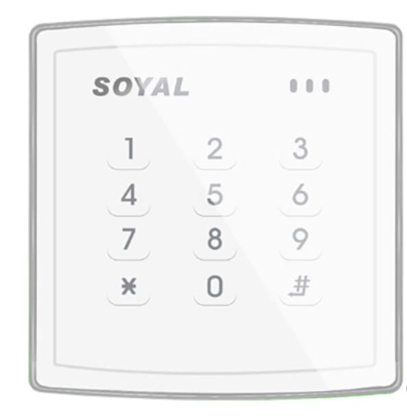 Krtyaolvas 125kHz,rintbillenty, SOYAL AR-888H fehr